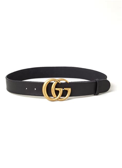 gucci riem dames zwart dun|riemen van Gucci.